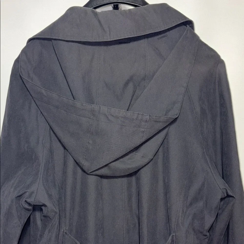 London Fog Black Trench Coat
